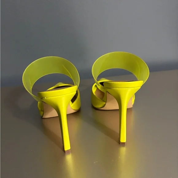 NWT Abound Nicki Lucite Strap Heeled Mule - Picture 4 of 6